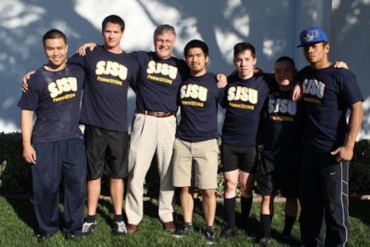 Sjsu Powerlifting Team At San Jose Open T-Shirt Photo