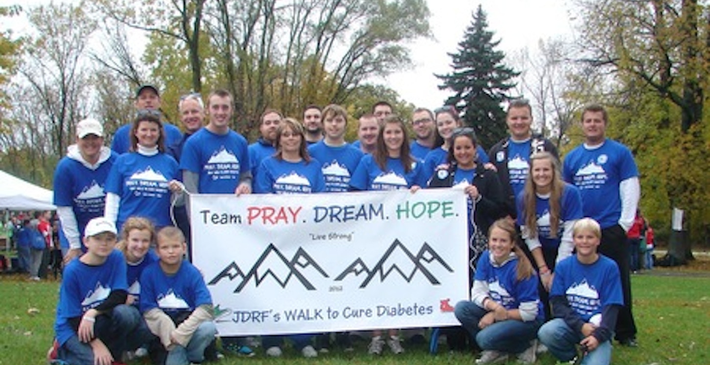 Jdrf Walk To Cure Diabetes 2012 T-Shirt Photo