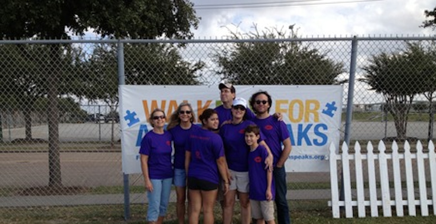 Houston Walk Now For Autism Speaks T-Shirt Photo