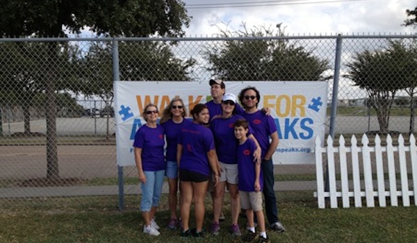 Houston Walk Now For Autism Speaks T-Shirt Photo