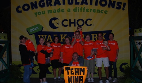 Choc Walk In The Park   Team Nina T-Shirt Photo