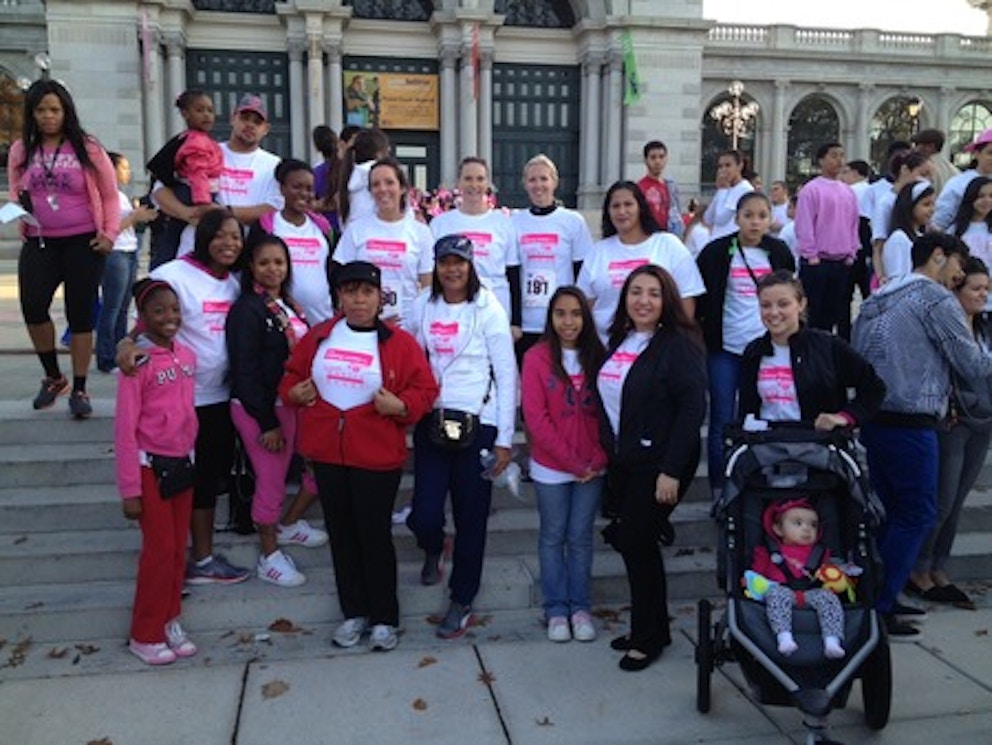Getting Ready To Make Strides! T-Shirt Photo
