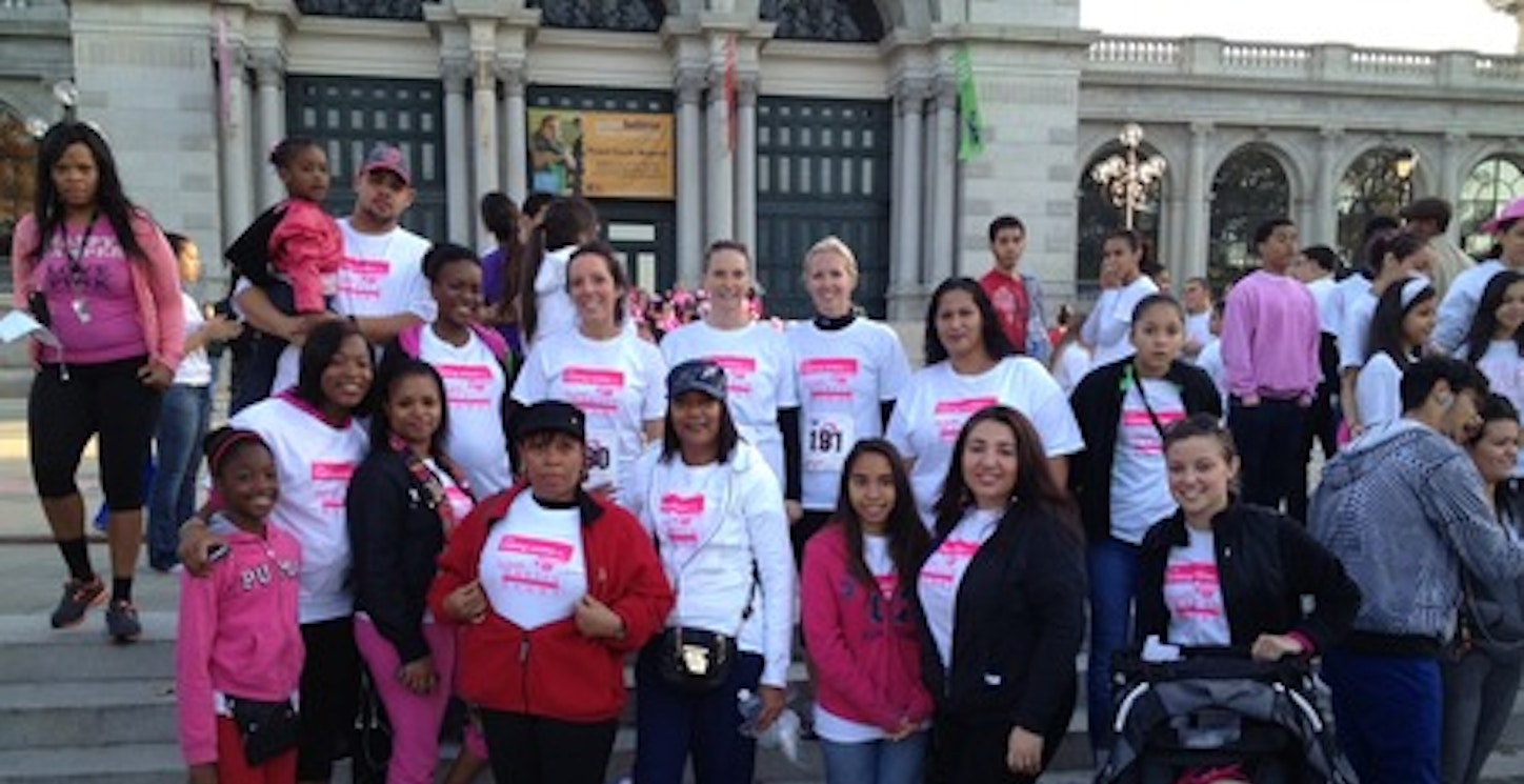 Getting Ready To Make Strides! T-Shirt Photo