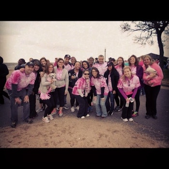 We Walk For A Cure T-Shirt Photo