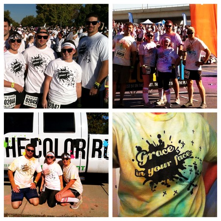 Grace In Your Face! T-Shirt Photo