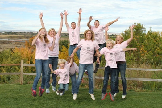 Jump For Joy Kim Made It To 40! T-Shirt Photo