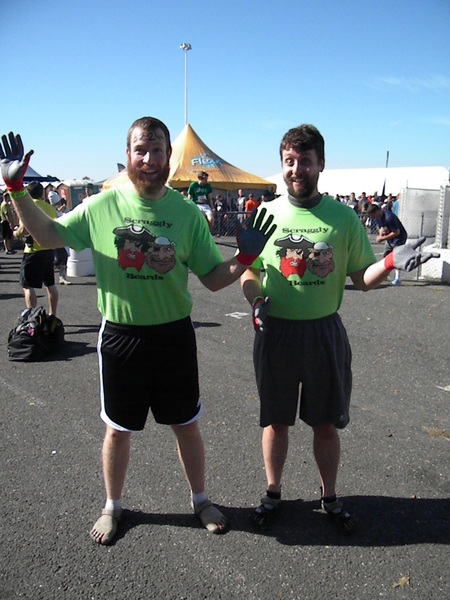 Tim & Skott @ Tough Mudder T-Shirt Photo