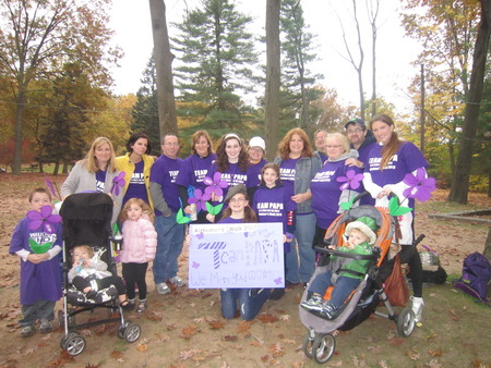 Memory Walk In Honor Of Our Papa  T-Shirt Photo