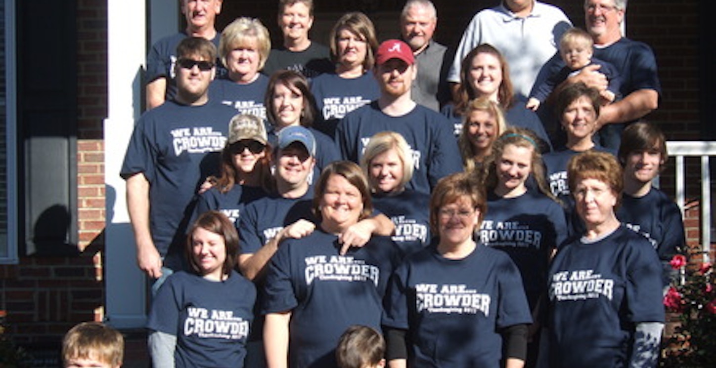Crowder Bowl/Thanksgiving 2011 T-Shirt Photo