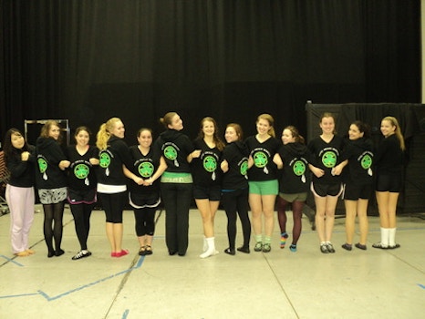 Step About Boston Bu's Only Irish Dance And Cultural Group T-Shirt Photo