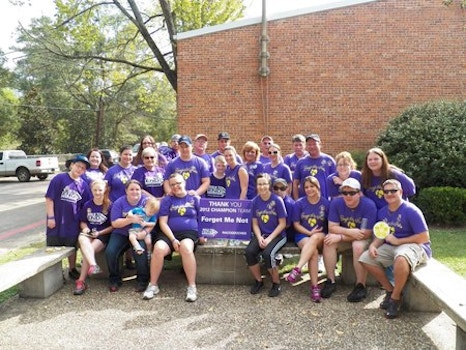 Family Team For The Walk To End Alzheimer's! T-Shirt Photo