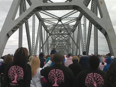 Breast Cancer Walk T-Shirt Photo