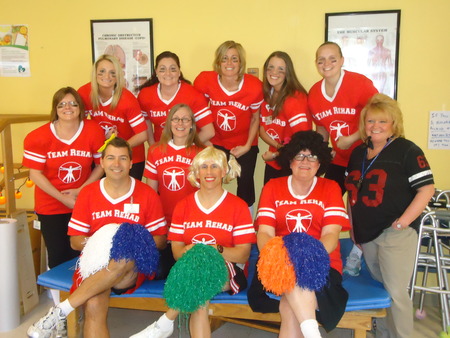 Highland Healthcare Rehab Team T-Shirt Photo