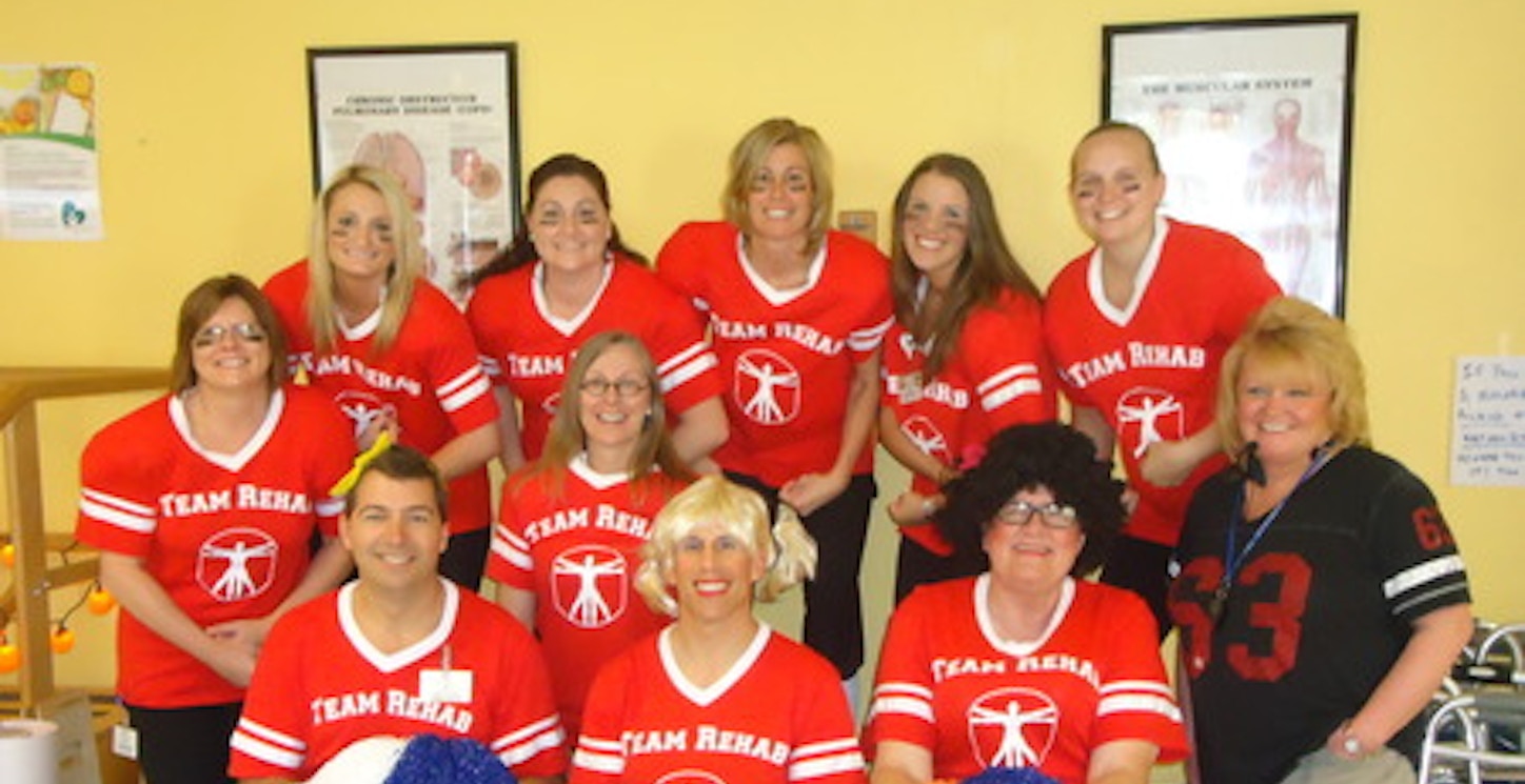 Highland Healthcare Rehab Team T-Shirt Photo