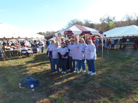 "Roxie's Hearts" At Heartwalk 2012 In Roanoke,Va T-Shirt Photo