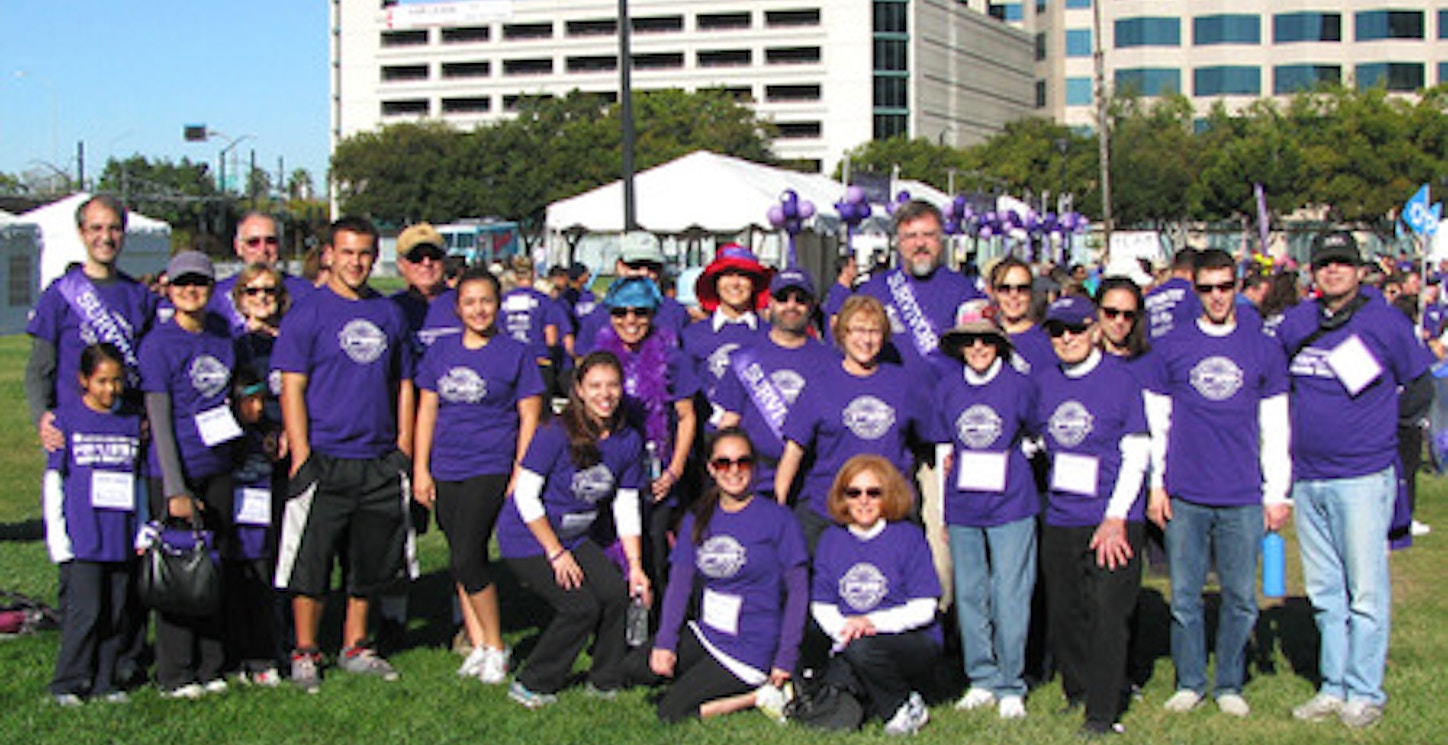 Purple Stride 5 K   Team Swg T-Shirt Photo