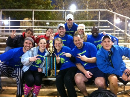 Company Softball Team T-Shirt Photo