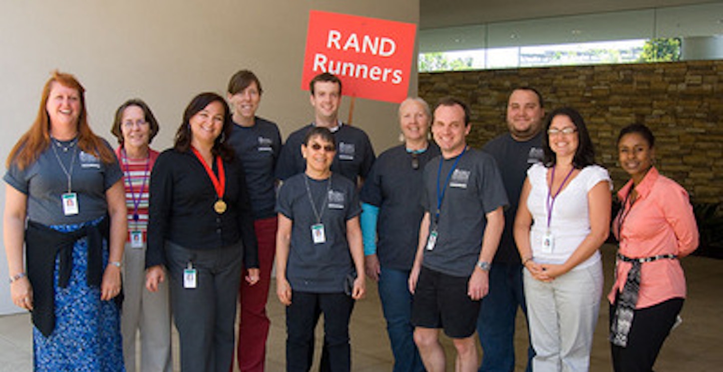 Team For The 2007 Los Angeles Revlon Run/Walk For Women T-Shirt Photo
