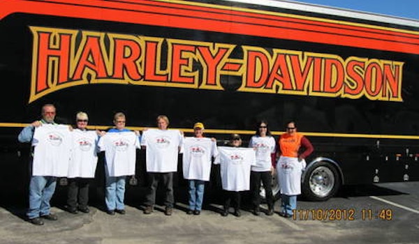Ocala, Fl Hog Chapter Ready For Our Annual Toy Run T-Shirt Photo