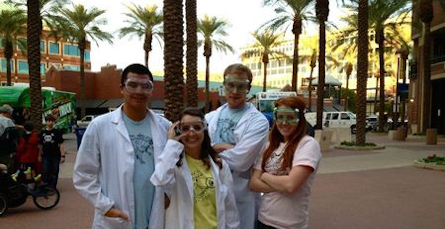 Sci Dets At Geek's Night Out! T-Shirt Photo