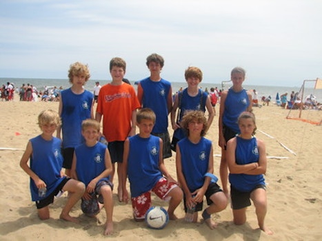 Sand Soccer Va Beach T-Shirt Photo