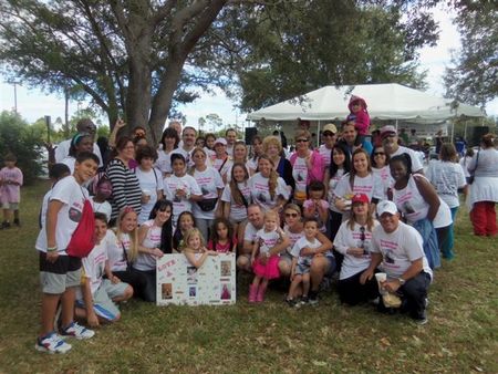 Team Isabella  Walk For Hydrocephalus T-Shirt Photo