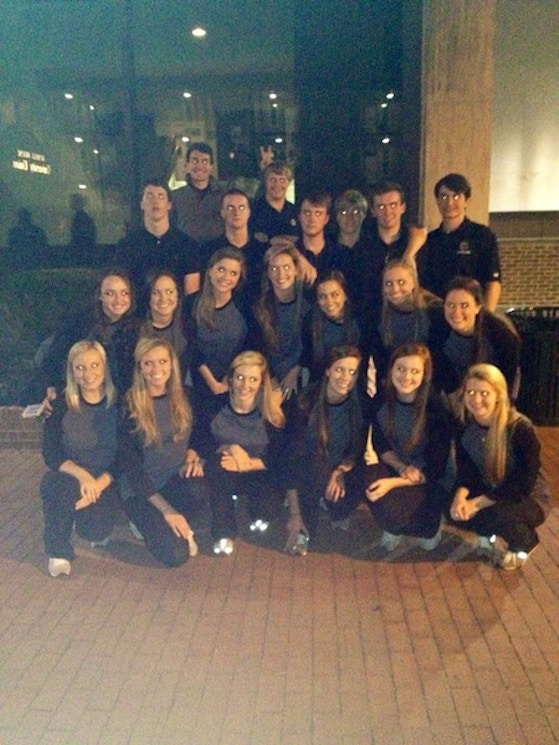 The Best Damn Dance Team Around! Spurs And Struts 2012: We Love You Latty! T-Shirt Photo