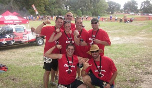 Team Champion Warrior Dash 2012 T-Shirt Photo