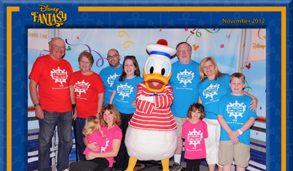 Picture of A Fantastical Family Cruise Custom T-Shirt Design A Fantastical Family Cruise T-Shirt Photo