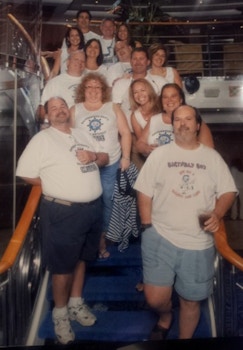 Dangerous Dan's 50th Birthday Cruise T-Shirt Photo