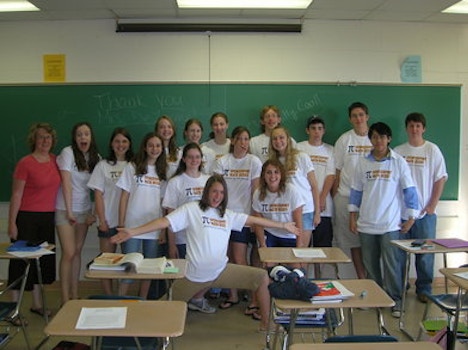 Spencerport Math Geeks T-Shirt Photo
