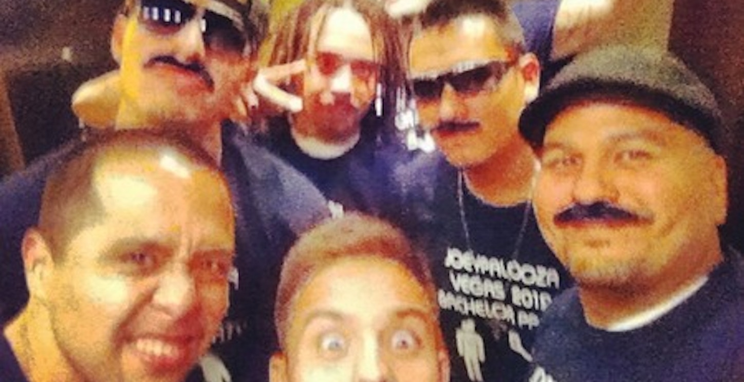 Picture of Joeypoolooza 2012 Vegas Bachelor Party Custom T-Shirt Design Joeypoolooza 2012 Vegas Bachelor Party T-Shirt Photo