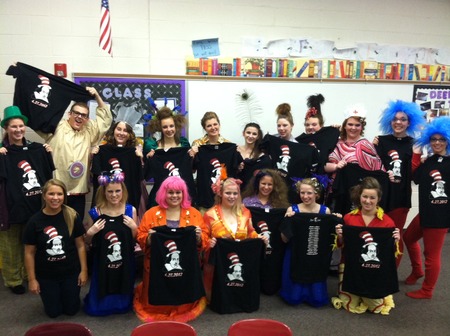 Custom Ink Seussifies Morgan High! T-Shirt Photo