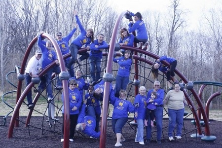 Family Turkey Trot   Having A Blast! T-Shirt Photo
