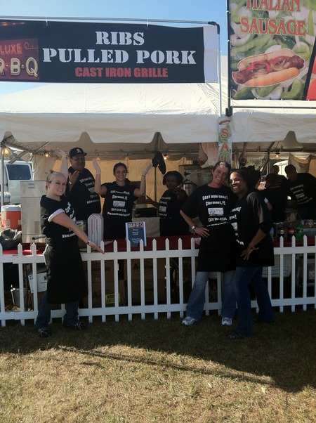 Cast Iron Grille "Run For Your Lives Event 2012" T-Shirt Photo