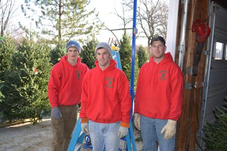 The Christmas Tree Studs T-Shirt Photo