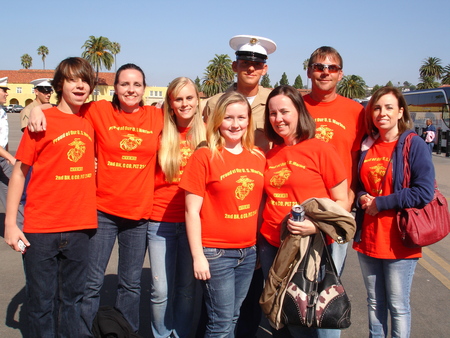 Graduation Day At Marine Corps' Boot Camp T-Shirt Photo