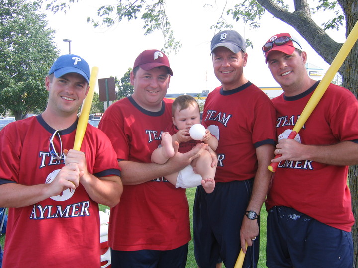 Team Aylmer With The Rally Baby T-Shirt Photo