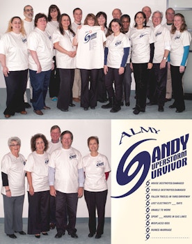 Almy Sandy Survivors T-Shirt Photo