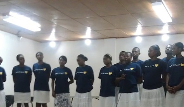 Picture of Pure In Heart Haiti Singing Thanks To Jason Evert For Visiting Custom T-Shirt Design Pure In Heart Haiti Singing Thanks To Jason Evert For Visiting T-Shirt Photo