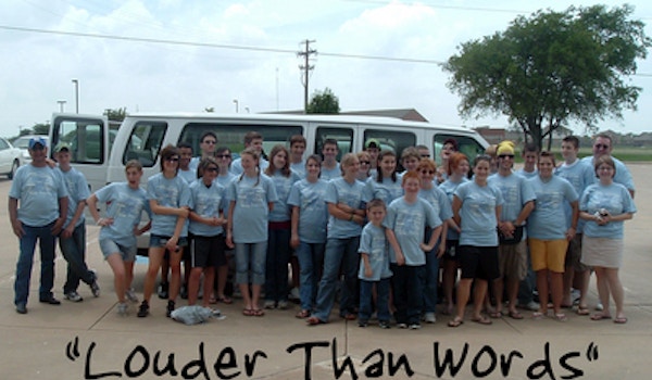 Louder Than Words T-Shirt Photo
