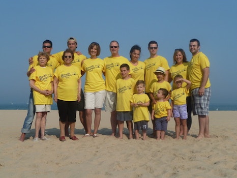 Family Fun In South Haven, Mi T-Shirt Photo