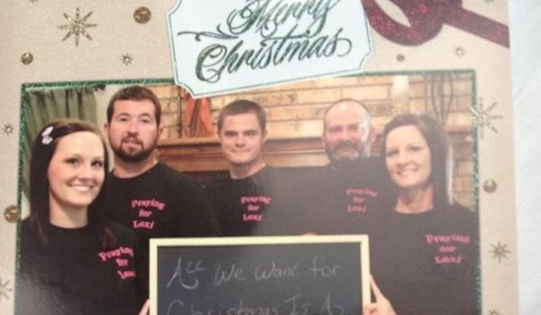 Picture of My Aunts Christmas Card Custom T-Shirt Design My Aunts Christmas Card T-Shirt Photo