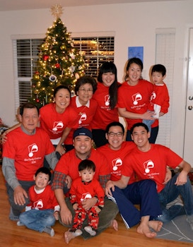 Shin Family Xmas 2012 T-Shirt Photo