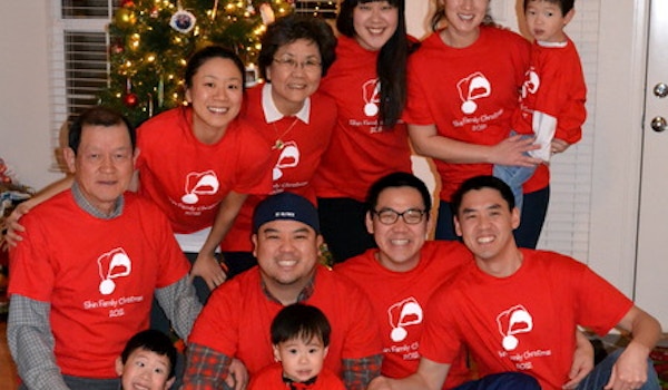 Shin Family Xmas 2012 T-Shirt Photo