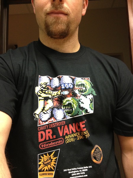Dr. Vance: Cavity Destroyer T-Shirt Photo