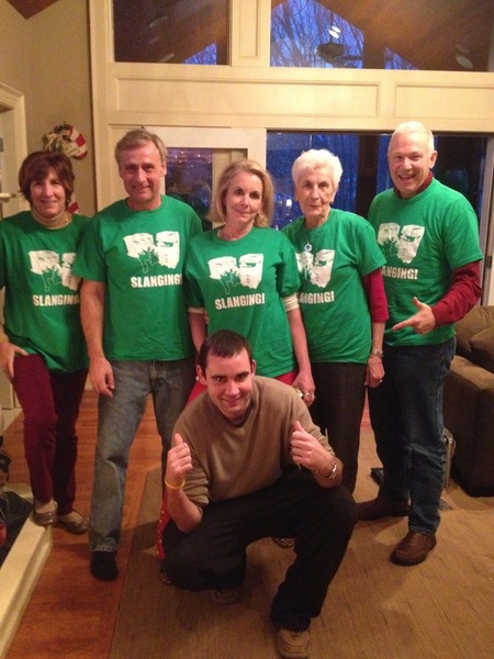 Slanging T-Shirt Photo