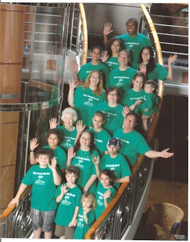 Family Reunion Cruise 2012 T-Shirt Photo