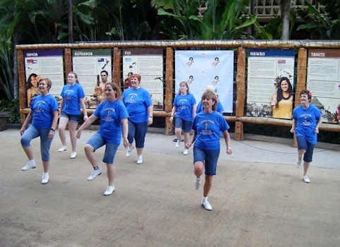 Dancing At The Polynesian Cultural Center, Ohau, Hawaii T-Shirt Photo