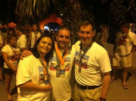 Ragnar Key West Finish Line T-Shirt Photo